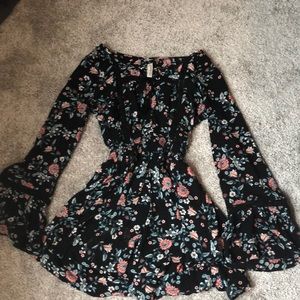 american ràg floral shape dress